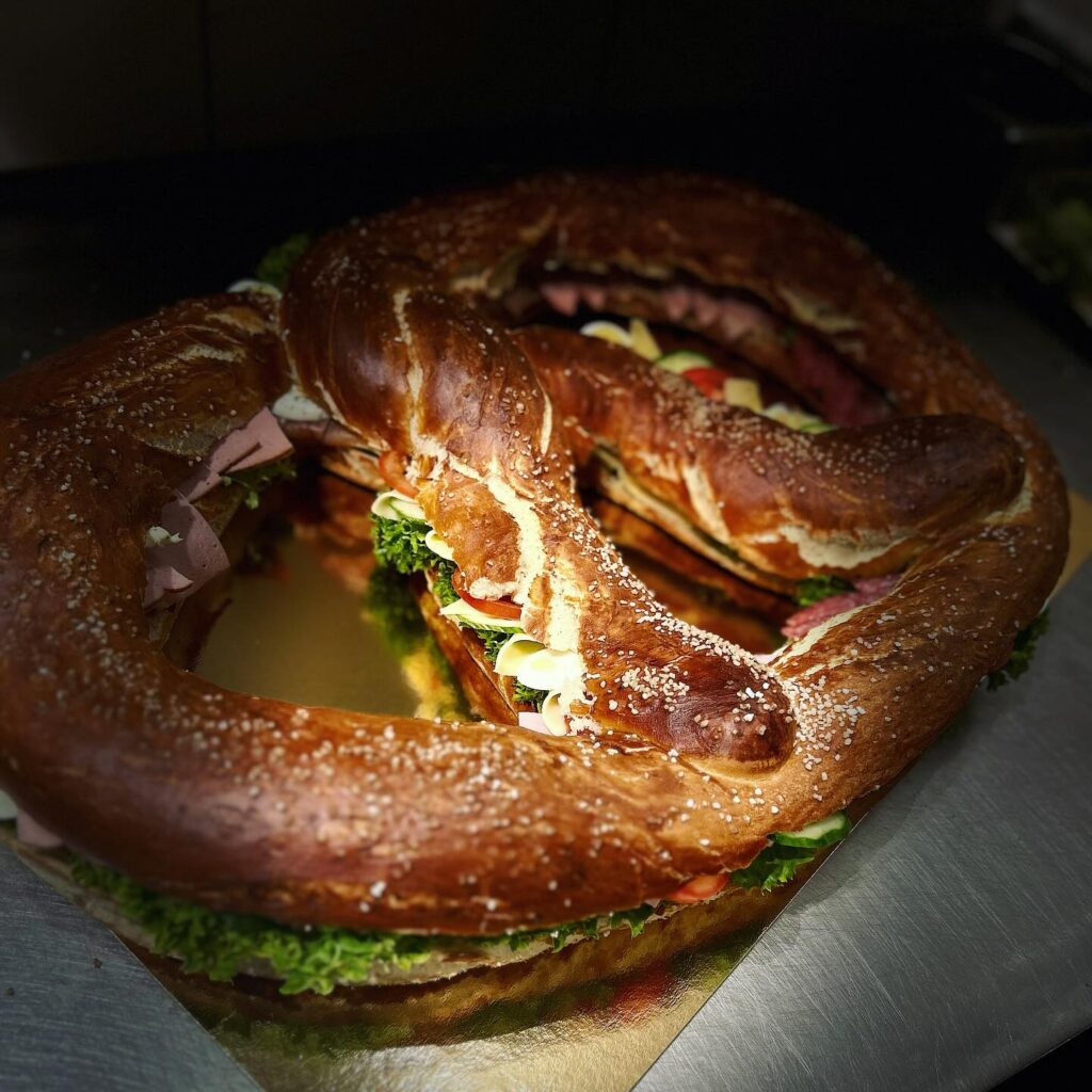 Partybrezel Wurst+Käse