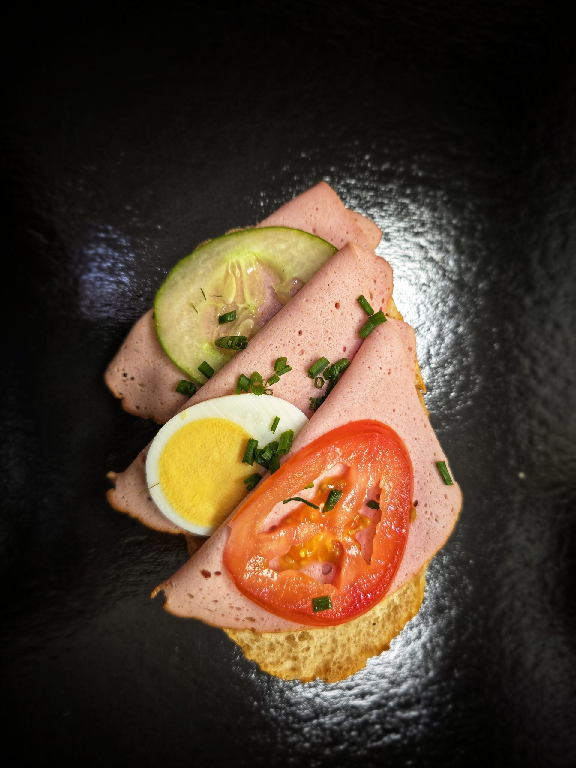 Schnittchen Fleischkäse