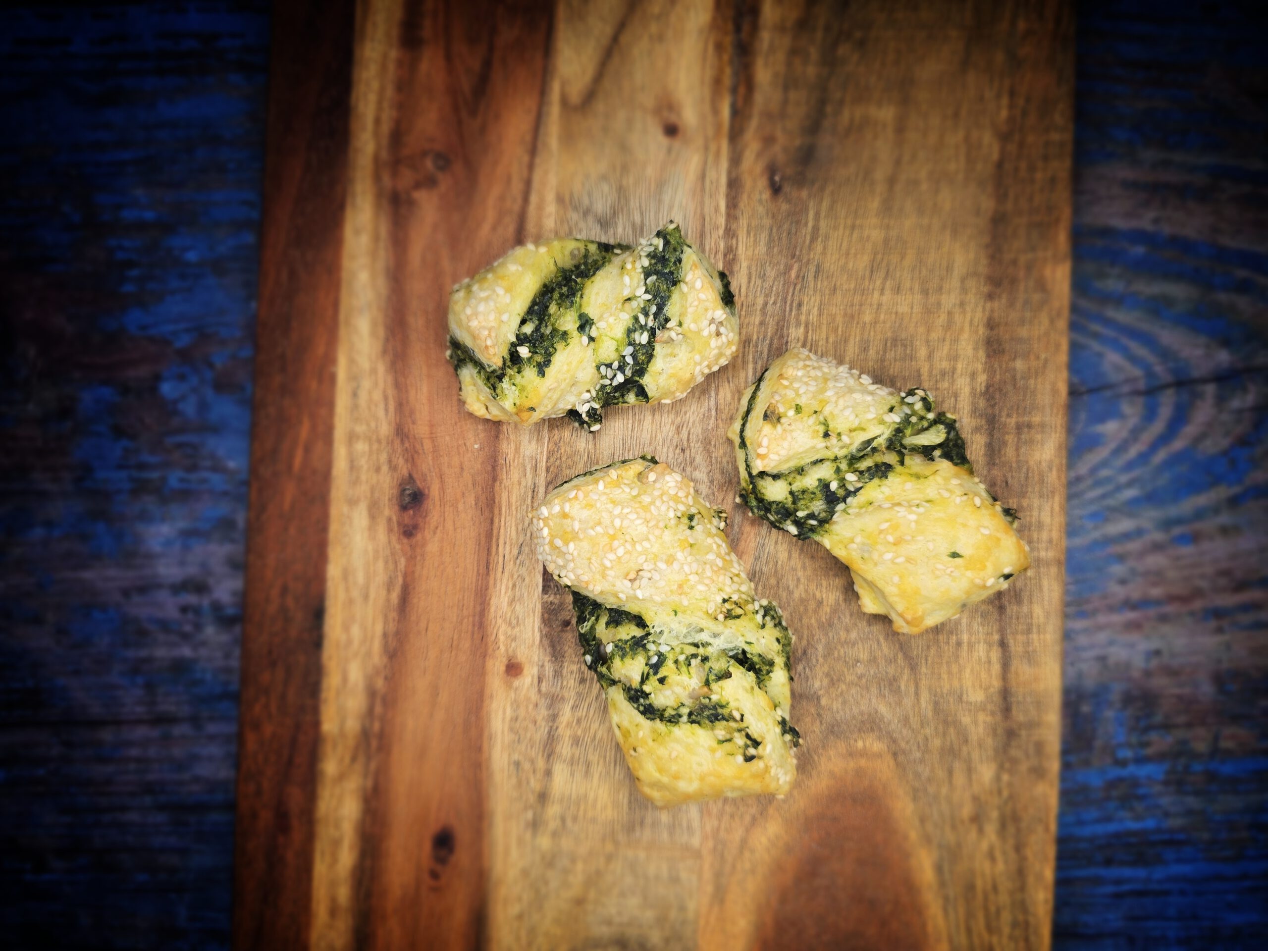 Mini Spinat-Feta-Stangen