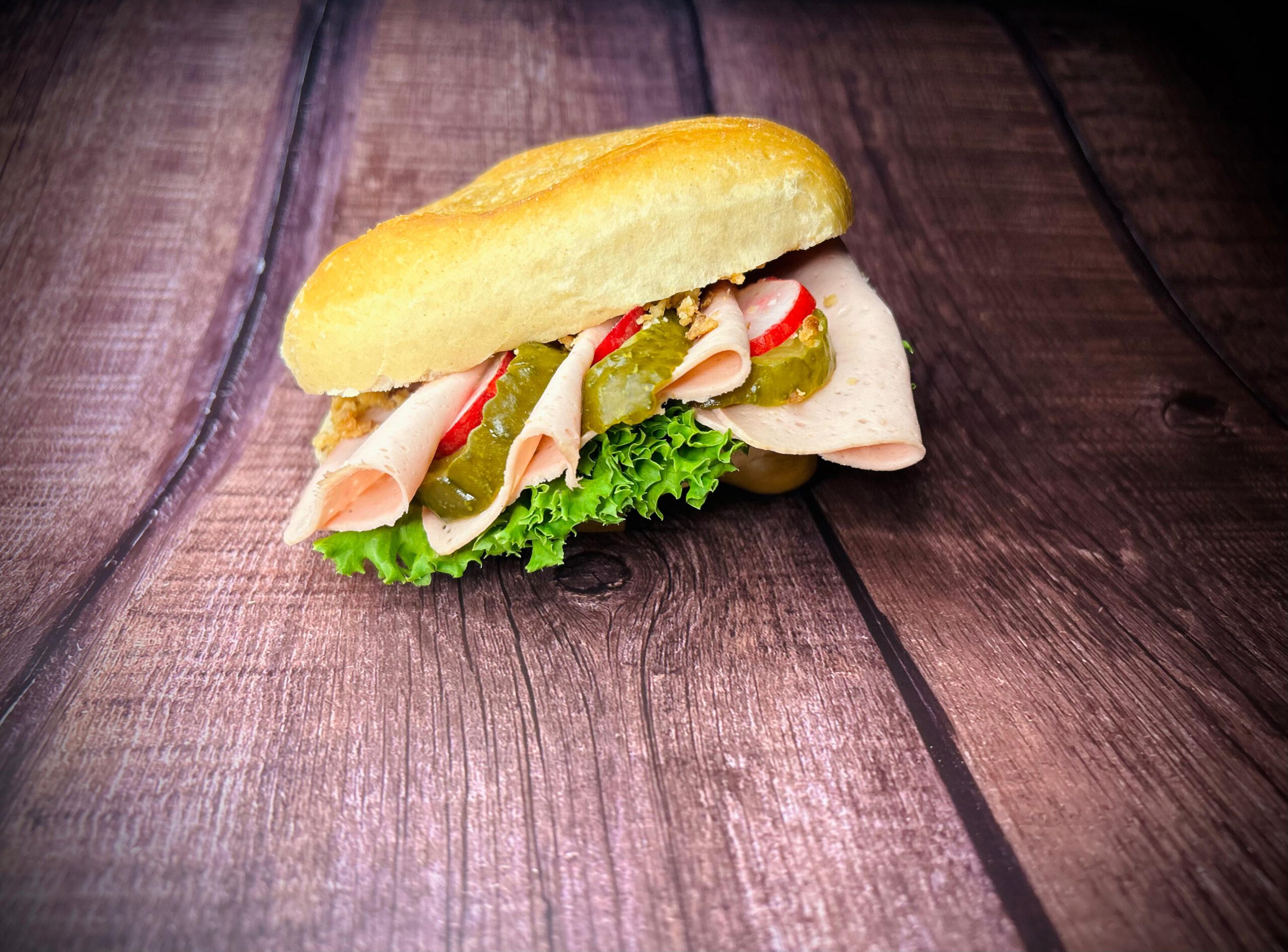 Bayrische Leberkäs-Semmel