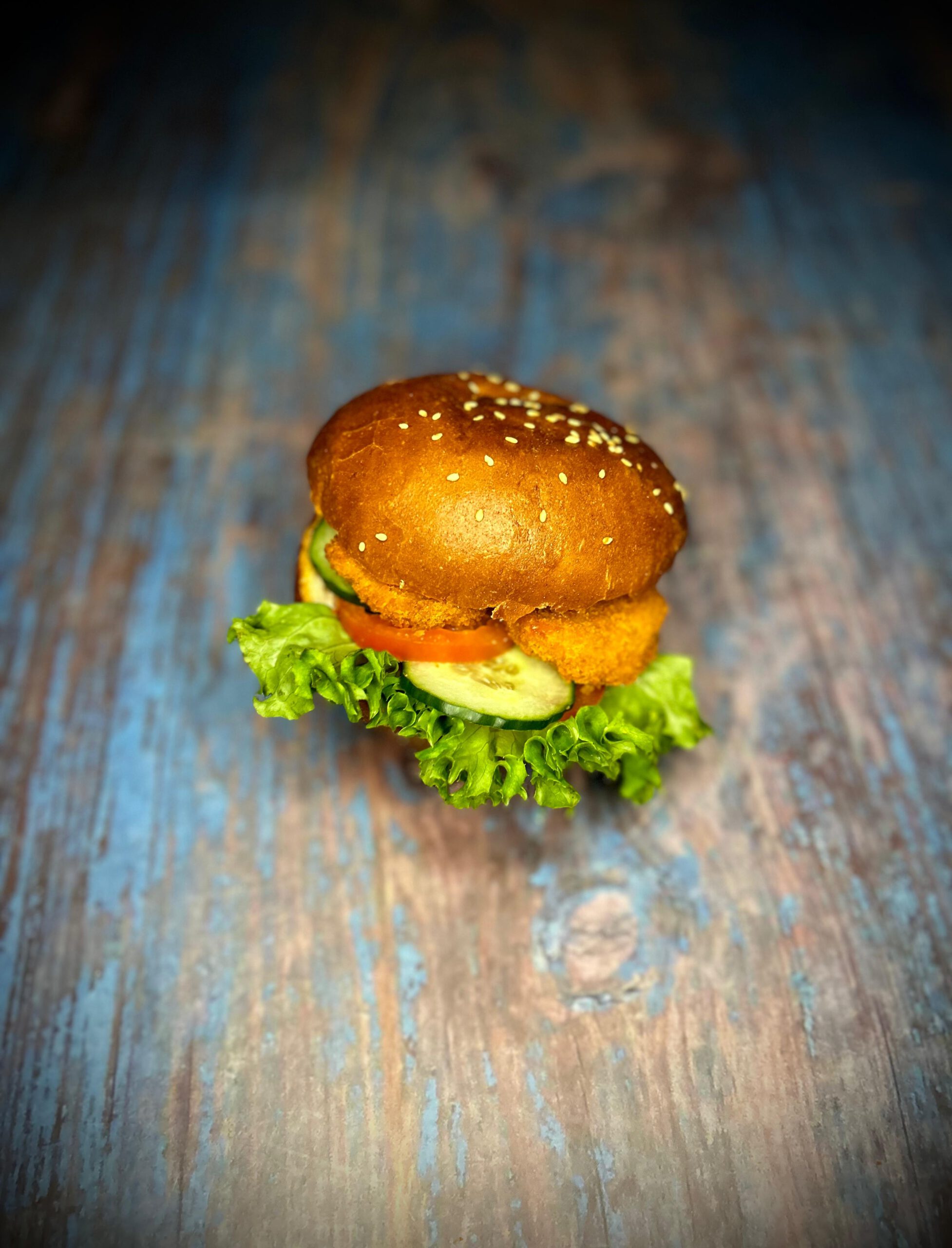 Chicken Nugget Burger