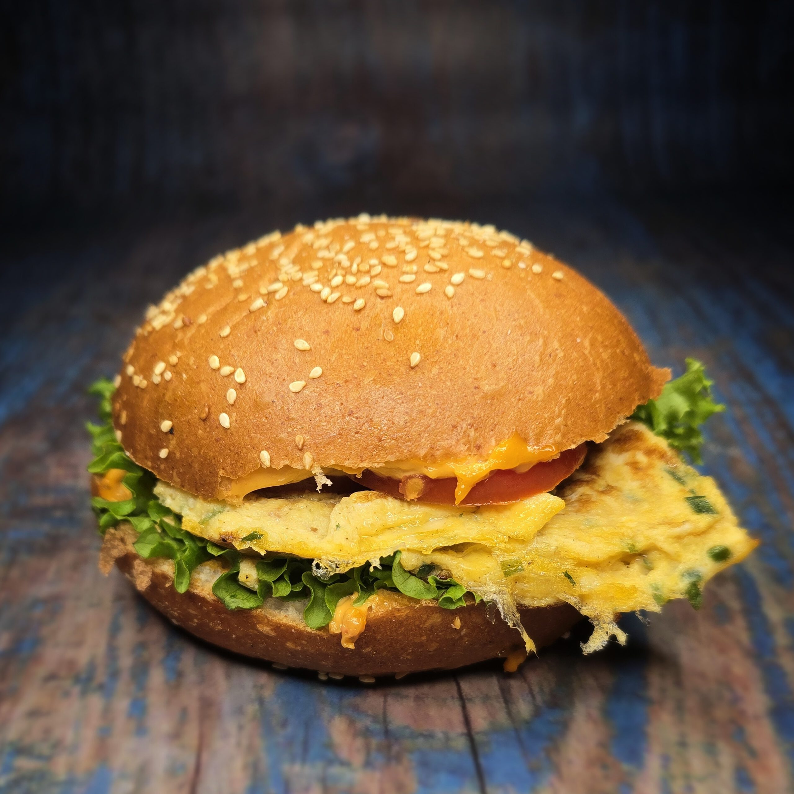 Veggie Ei Burger